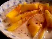 Peach-glazed Corned Beef